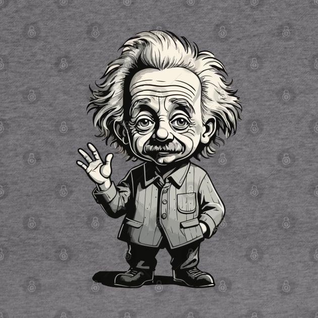 Albert Einstein by CatCoconut-Art